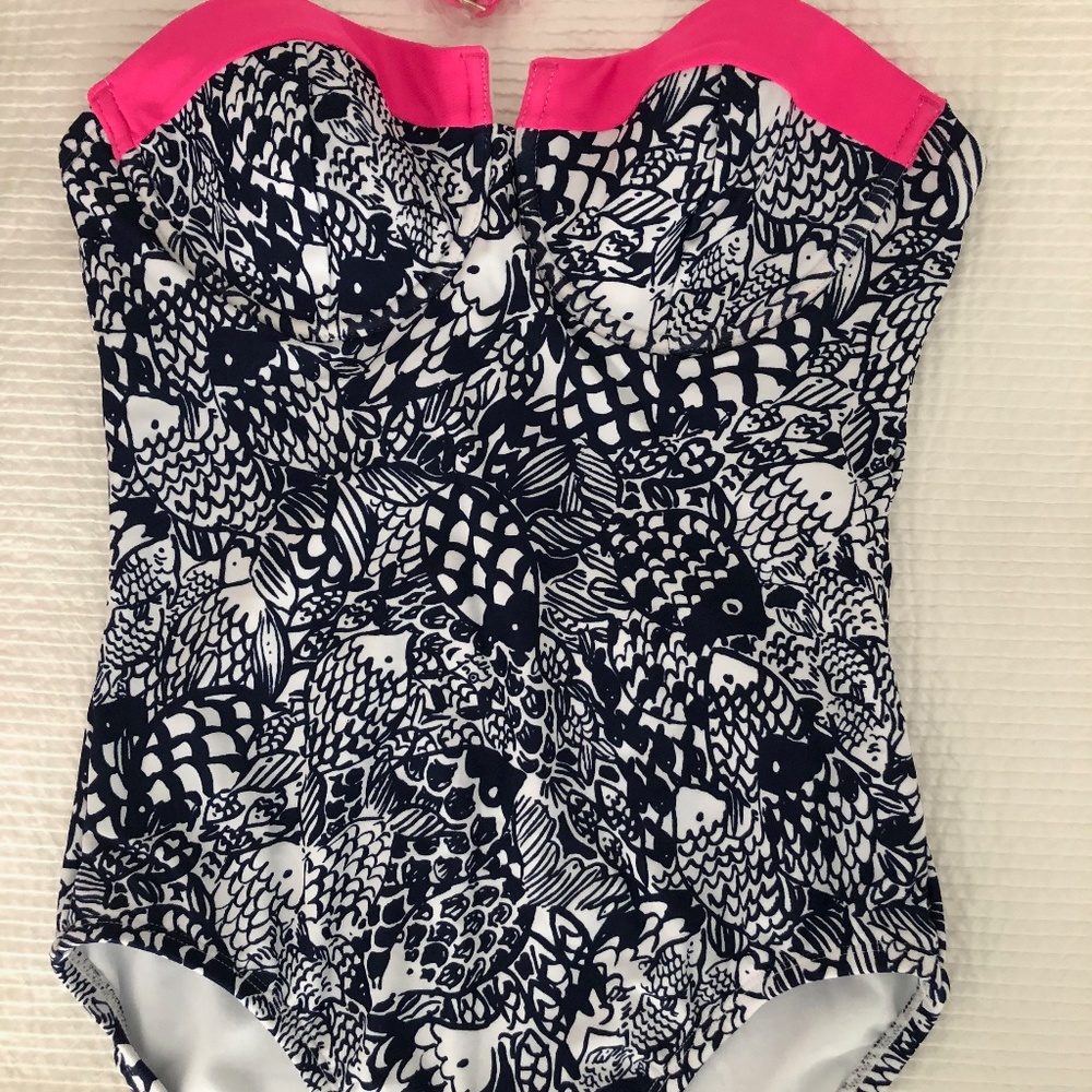 LILLY PULITZER One Piece Bathing Suit (Small)